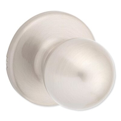Kwikset Polo Passage Knob, Satin Nickel